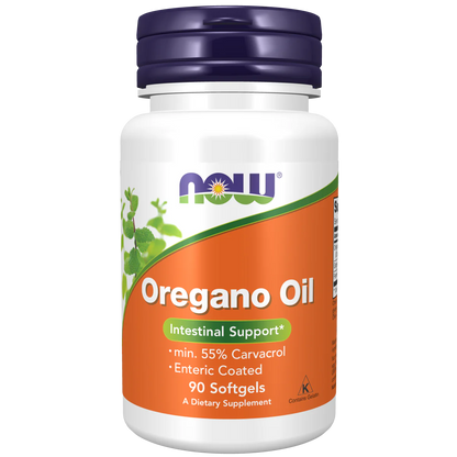 Now | Aceite de Orégano | Salud Intestinal e Inmune | 90 cápsulas