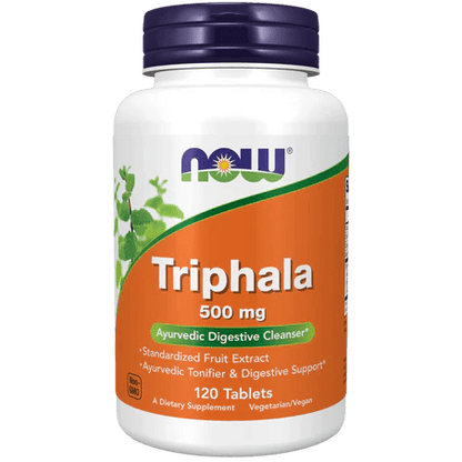 Triphala 500mg de Now Foods |  Soporte Digestivo  | 120 Cápsulas