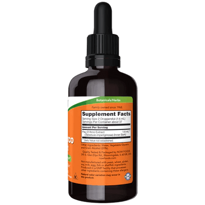 Extracto Pau D’Arco líquido de Now | Antioxidante y protector celular | 59 ml