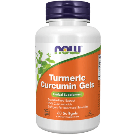 Cúrcuma Curcuminoides de Now| Protección Antioxidante | 60 cápsulas