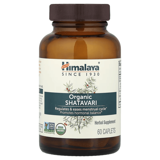 Shatavari Orgánico de Himalaya | Balance Hormonal | 60 Tabletas