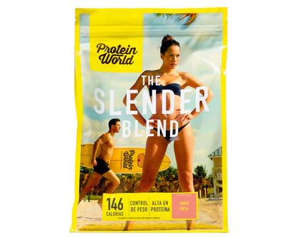 Proteína en Polvo con Vitaminas y Minerales - The Slender Blend de Protein World | Ayuda en la Recuperación Muscular | 1.2kg - Presentación en varios sabores