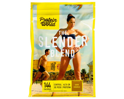 Proteína en Polvo con Vitaminas y Minerales - The Slender Blend de Protein World | Ayuda en la Recuperación Muscular | 1.2kg - Presentación en varios sabores