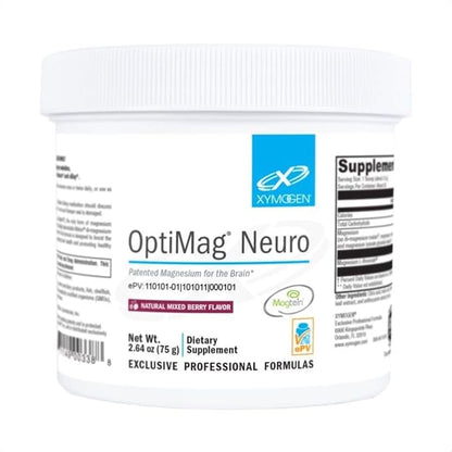 Magnesio Treonato OptiMag Neuro Xymogen | Favorece memoria y concentración, sistema nervioso  | Polvo 75 g