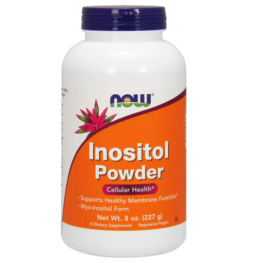 Inositol en Polvo 730 mg de Now Foods | Mantenimiento de la función celular y el equilibrio de calcio dentro de las células | 227 g