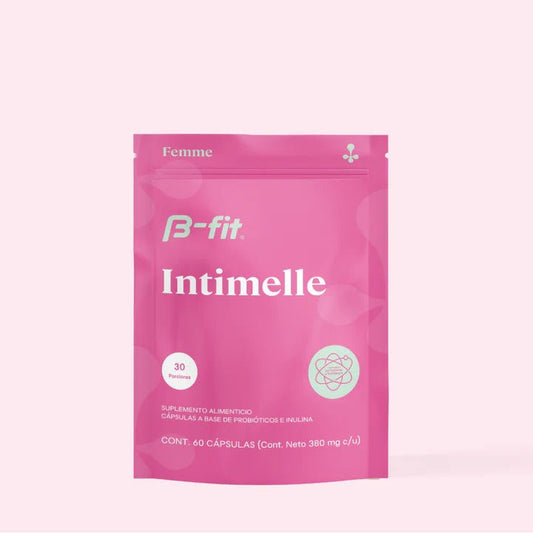 Intimelle B-fit Probióticos Femeninos | Bienestar Íntimo y Digestivo | 60 cápsulas