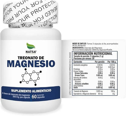Treonato de magnesio + Omega 3 | Kit Memoria y Concentración