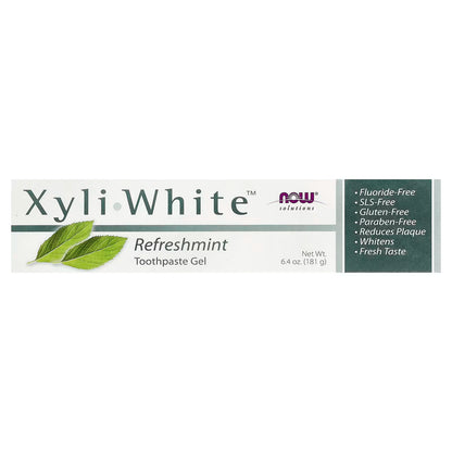 Pasta Dental en gel XyliWhite Refreshmint de NOW Solutions, Menta refrescante | 181 g