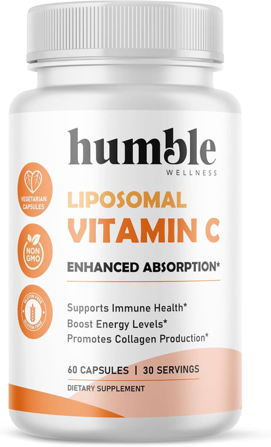 Humble | Vitamina C liposomal | Fortalecer Sistema Inmune | 60 cápsulas