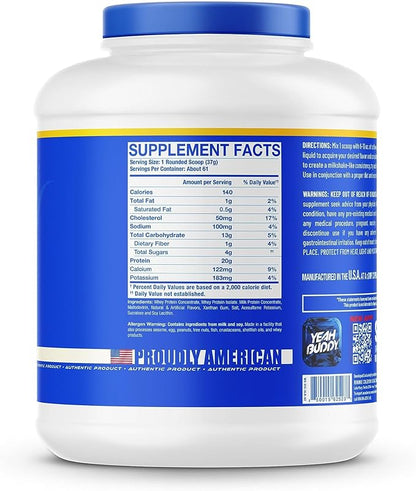 RC Whey XS | Proteína de suero de Ronnie Coleman | Apoya el desarrollo muscular | 2.27 kg