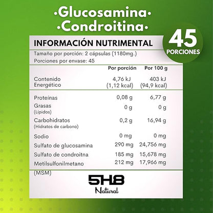 Glucosamina Condroitina + Colágeno Hidrolizado | Kit Articulaciones y Movilidad