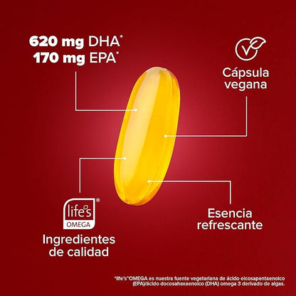 Birdman Premium Omega 3 a base de Algas (Ratio DHA:EPA 4:1) | 60 Cápsulas Veganas