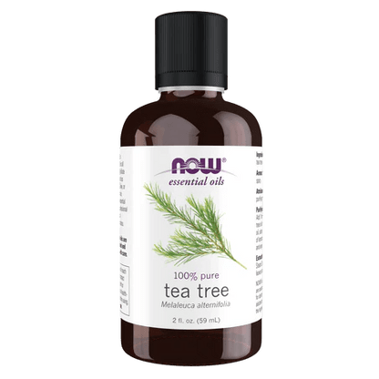 Aceite esencial de árbol de té 100% puro de Now | Aromaterapia |  59 mL