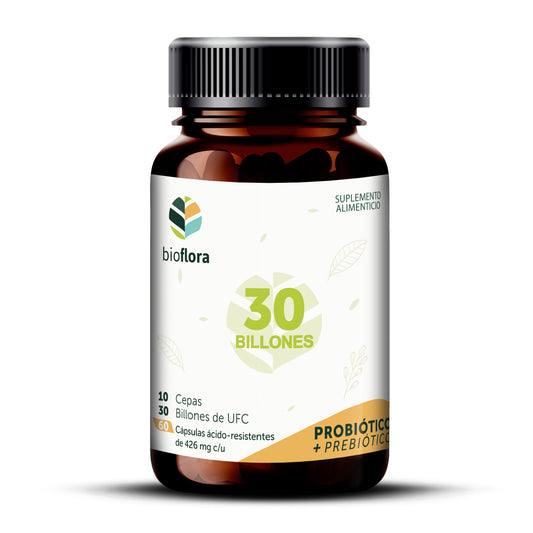 30 Billones Probióticos + Prebióticos | Suplemento  | Salud Digestiva