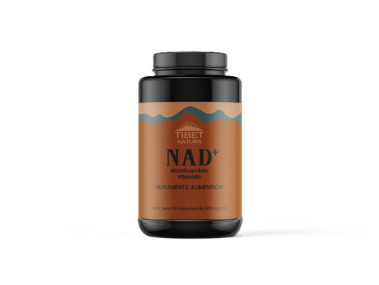 NAD+ 500 mg de Tibet Natura | Apoyo Antioxidante y Reparación Celular | 30 Cápsulas Vegetales