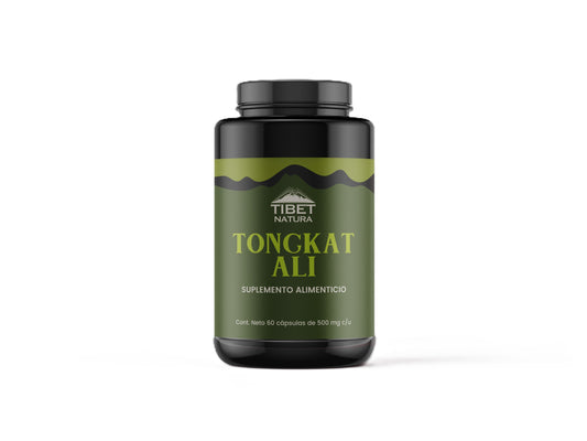 Tongkat Ali 1000mg por porción de Tibet Natura | Contribuye al Bienestar Hormonal y Potencia la Energía |  60 cápsulas vegetales