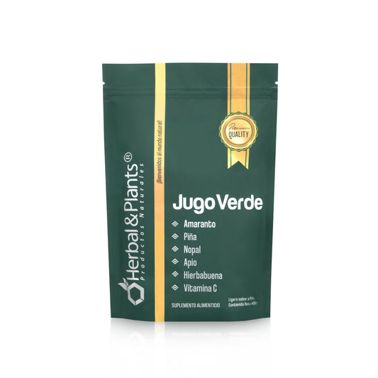 Polvo para preparar Jugo Verde | Suplemento Alimenticio | Antioxidante