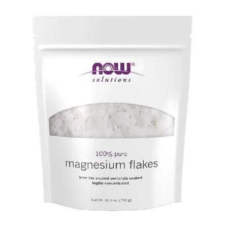 Magnesio en Hojuelas de Now | Uso tópico | 750 g