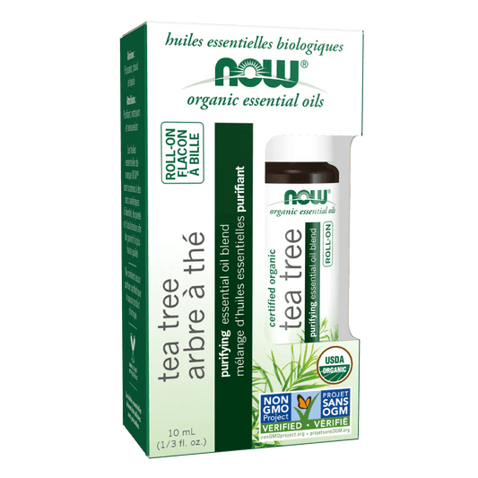 Mezcla de Aceites Esenciales de Te de Arbol, Roll-on Organico | 10 ml
