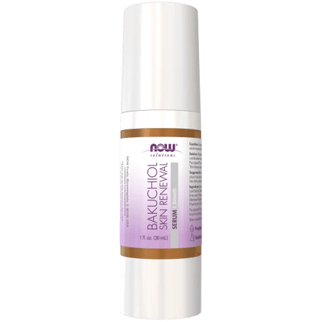 Serúm de Bakuchiol de Now | Suero Facial Vegano Antiedad | 30 ml