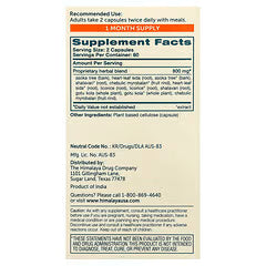 Menocare Himalaya | Favorece el equilibrio femenino diario, acompaña cambios hormonales naturales | 120 cápsulas vegetales