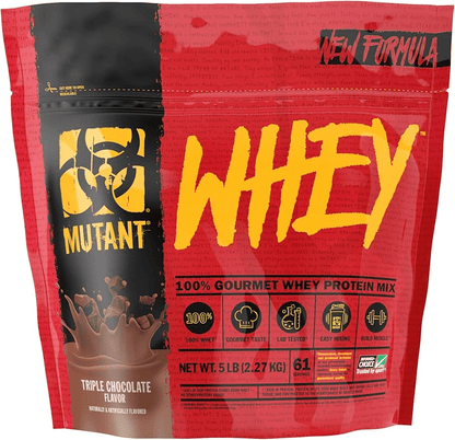 Mutant Whey Protein | Proteína Concentrada | Apoya el crecimiento muscular | 2.27 kg