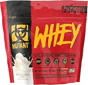 Mutant Whey Protein | Proteína Concentrada | Apoya el crecimiento muscular | 2.27 kg