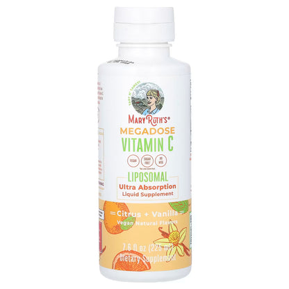 Vitamina C Liposomal Megadosis de MaryRuth’s | Promueve energía y vitalidad diaria | 225 ml