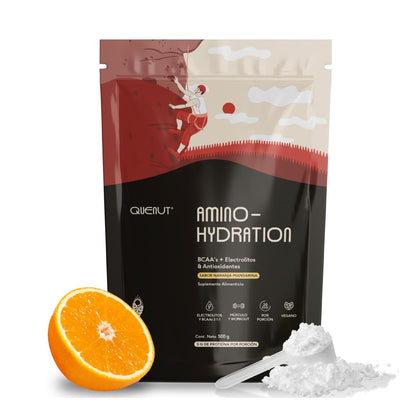 BCAAs + Electrolitos + Antioxidantes de Quenut - Strength | Nutrición Deportiva | Apoyo Muscular - Recuperación | Presentación de 500g en diferentes sabores