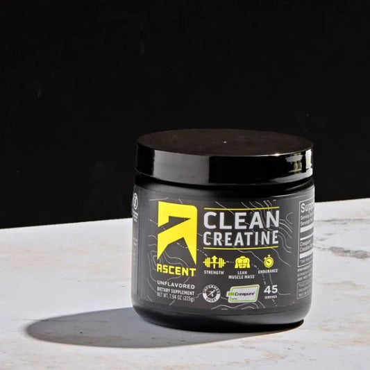 Creatina Clean de Ascent | Creapure | 45 servicios