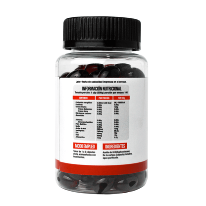 Aceite de krill Superlabs 500 mg con EPA DHA | Contribuye al equilibrio metabólico | 100 cápsulas
