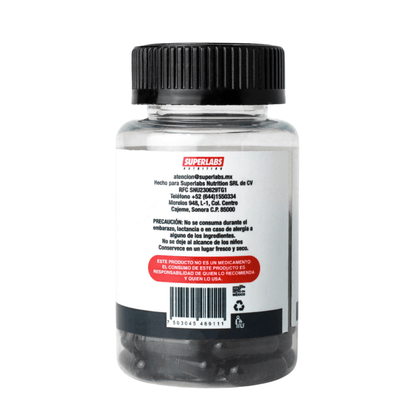 Ajo Negro 500 mg Superlabs | Ideal para complementar rutinas diarias | 60 cápsulas