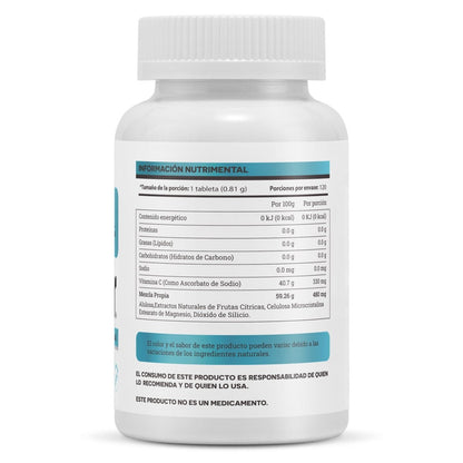 Alca-C Vitamina C Alcalina Matter | Antioxidante | 120 tabletas