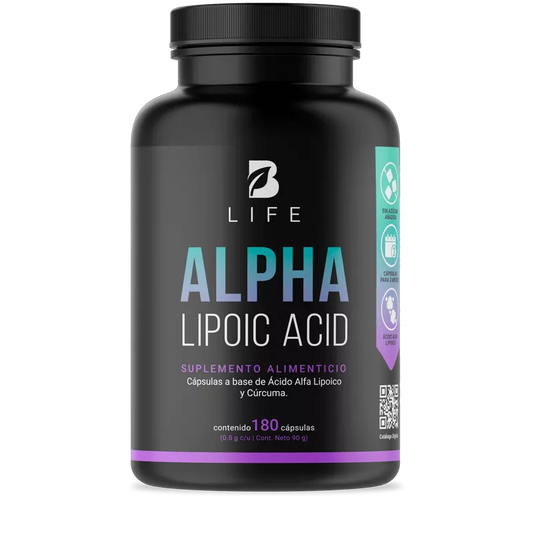 Ácido Alfa Lipoico | Apoyo Antioxidante | 180 cápsulas