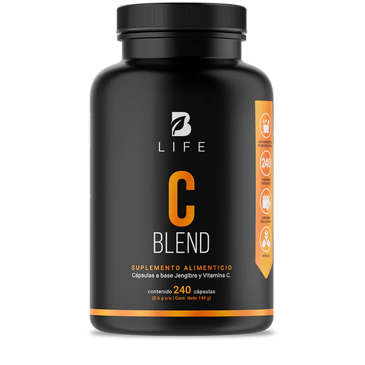 C Blend Vitamina C | B-Life | Fortalece Sistema Inmune | 240 cápsulas