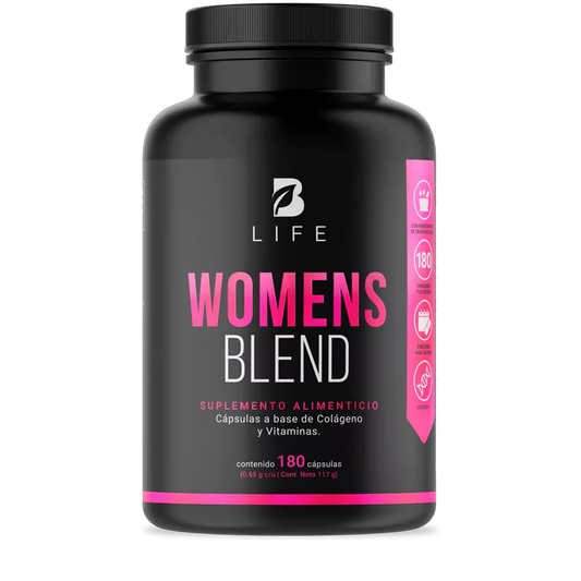 Women Blend | Colágeno + Vitaminas | Apoyo del sistema  Inmune | 180 cápsulas