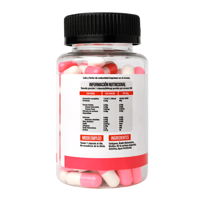 Biotina 500 mg Superlabs | Acompaña el bienestar de piel, cabello y uñas | 100 cápsulas