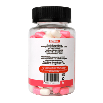 Biotina 500 mg Superlabs | Acompaña el bienestar de piel, cabello y uñas | 100 cápsulas