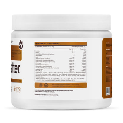 Glucosamina BONES de Matter | Bienestar animal, huesos, cartilago y articulaciones | Polvo 350 g