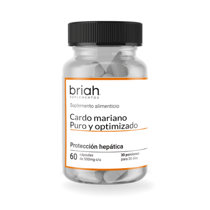 Cardo Mariano de Briah | Apoyo a la Función Hepática | 60 Cápsulas