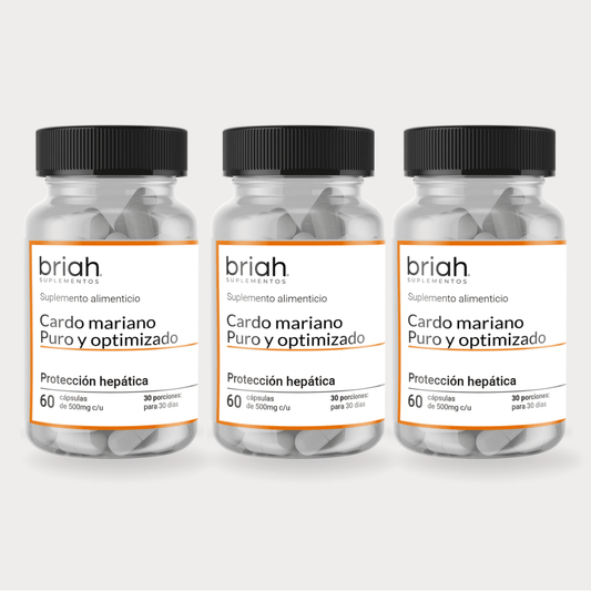 Tripack Cardo Mariano | Apoyo a la función Hepática