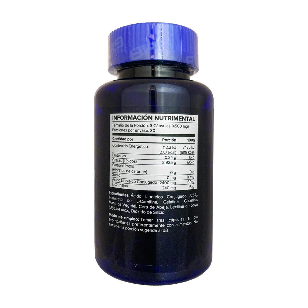 CLA + L-Carnitina 4500mg | Termognesis Natural | 90 cpsulas CLA + L-Carnitina 4500mg | Termognesis Natural | 90 cpsulas