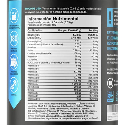 Mens Blend | B-Life | Suplemento Multivitamínico para Hombres | 180 cápsulas