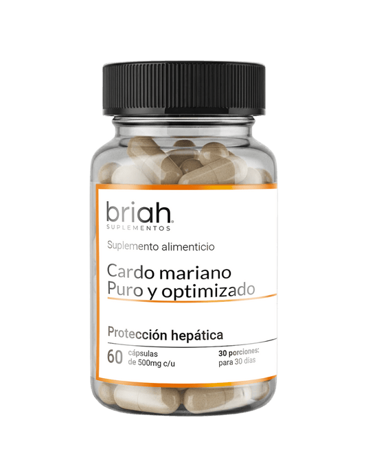 Cardo Mariano de Briah | Apoyo a la Función Hepática | 60 Cápsulas