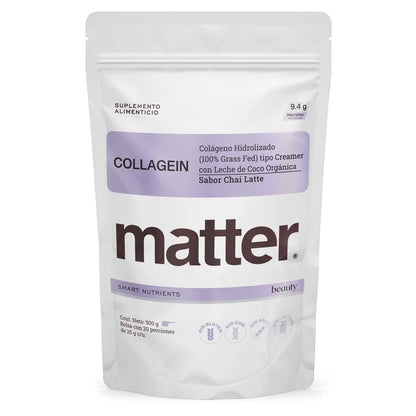 Collagein de Matter | Colágeno hidrolizado | Fortalece piel y articulaciones | 500 g
