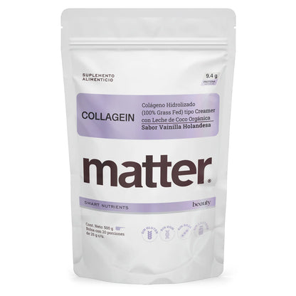 Collagein de Matter | Colágeno hidrolizado | Fortalece piel y articulaciones | 500 g