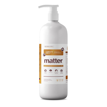 Omega 3 mascotas Complete OMG-3 de Matter | Piel y pelaje, movilidad articular |  450 ml
