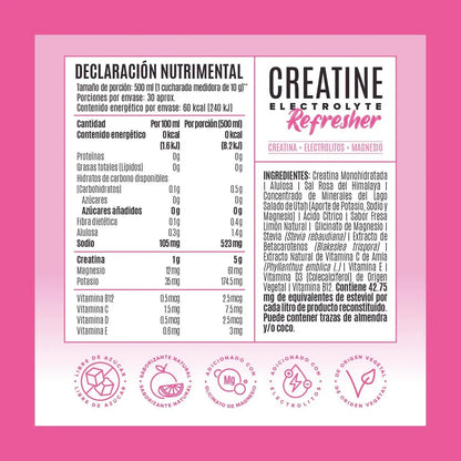 Birdman Creatine Refresher | Creatina Monohidratada con Electrolitos, Magnesio y Vitaminas | 300g
