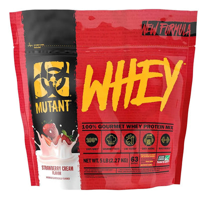 Mutant Whey Protein | Proteína Concentrada | Apoya el crecimiento muscular | 2.27 kg