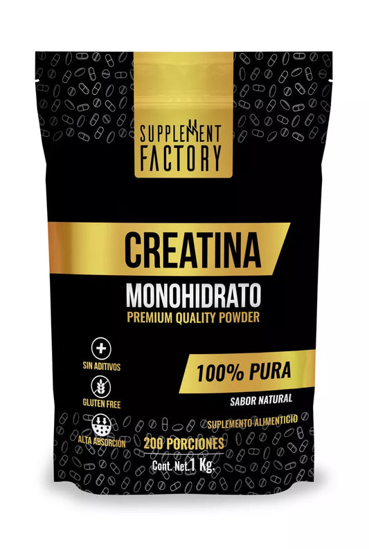 Creatina Monohidrato | Potenciar el Rendimiento Físico | 1kg y 500g